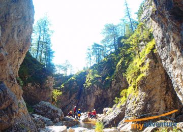 Canyoning my adventure