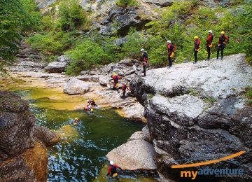Canyoning my adventure